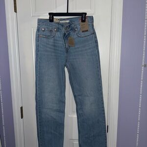 Levi's Denim Low Pro Straight Jeans